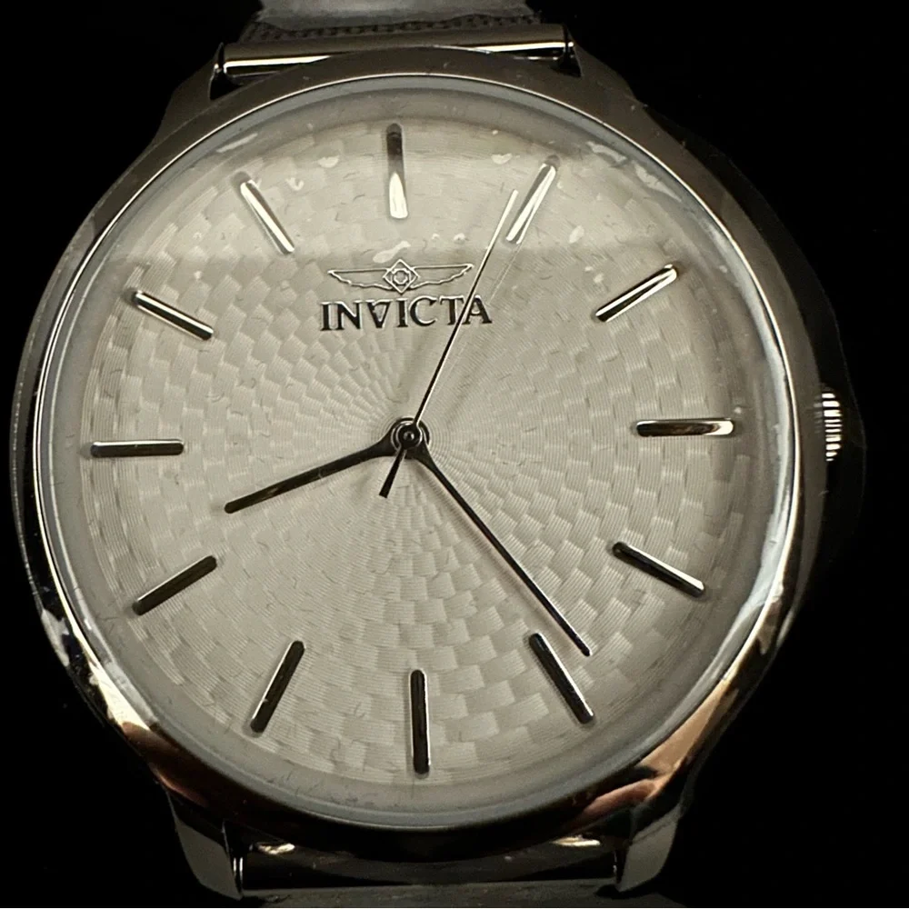 IInvicta Wildflower Maylen 48972 Silver Mesh Watch 38mm Unisex NIB